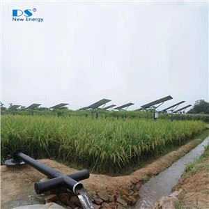 농업 관개를 위한 45KW AC 수도 펌프를 가진 65KW 태양 양수 체계